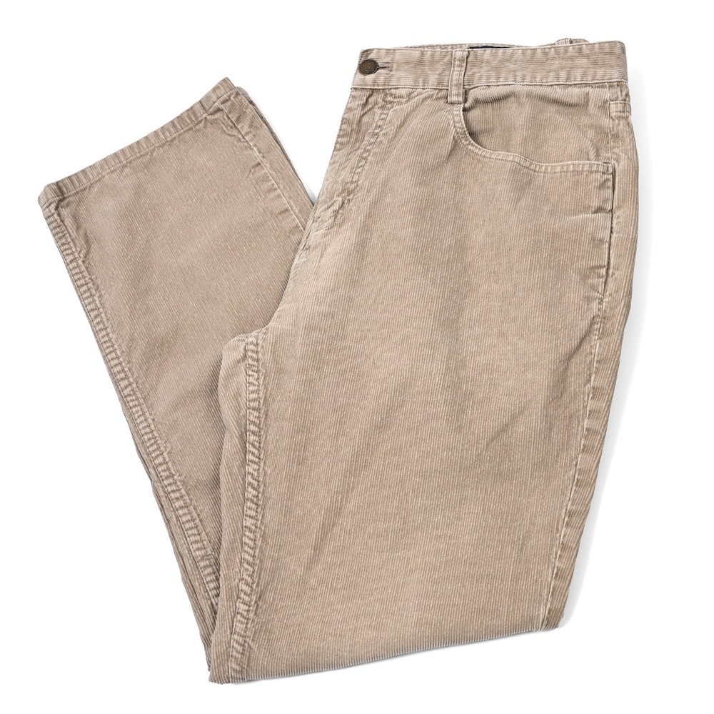 Vineyard Vines 5-Pocket Corduroy Pants Men's 35x32 (34x30) Beige Stretch Cotton